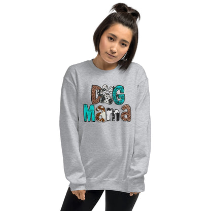 Dog Mama Cowhide Sweatshirt