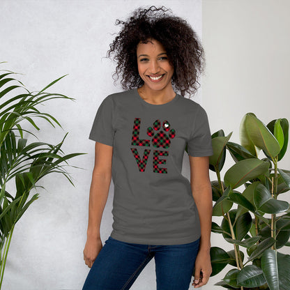 Dog LOVE Christmas T-Shirt