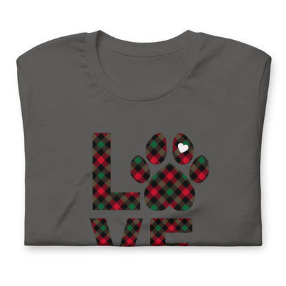 Dog LOVE Christmas T-Shirt