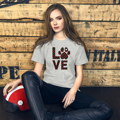 Dog LOVE Christmas T-Shirt