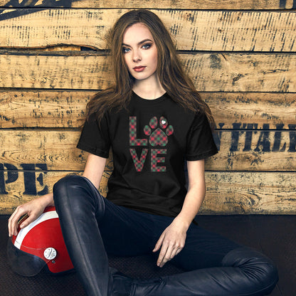 Dog LOVE Christmas T-Shirt