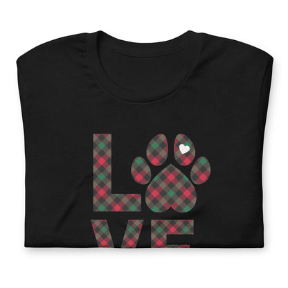 Dog LOVE Christmas T-Shirt