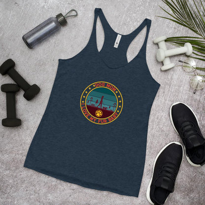 Dog Mom Vintage Racerback Tank