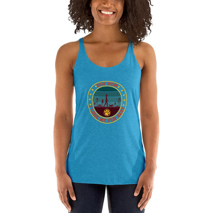 Dog Mom Vintage Racerback Tank