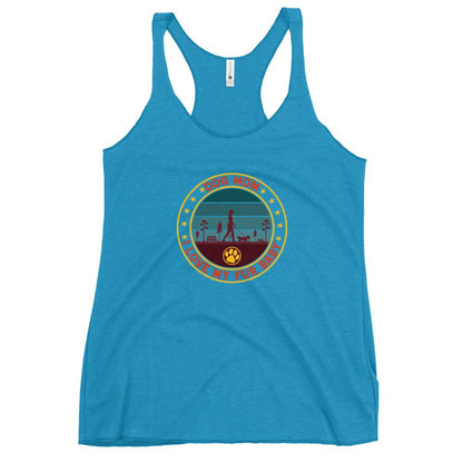 Dog Mom Vintage Racerback Tank