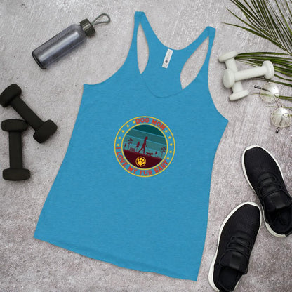 Dog Mom Vintage Racerback Tank