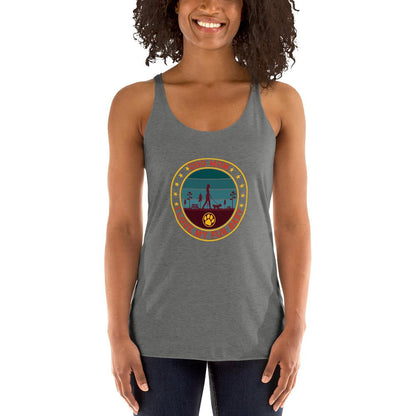 Dog Mom Vintage Racerback Tank