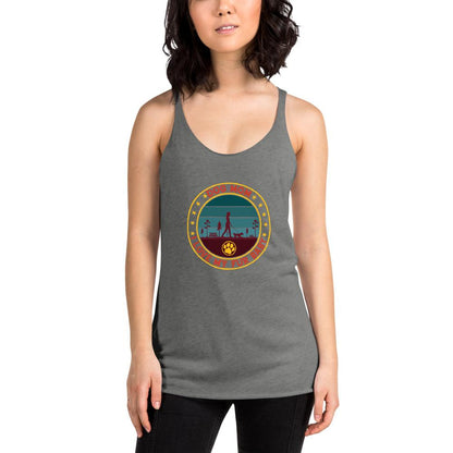 Dog Mom Vintage Racerback Tank