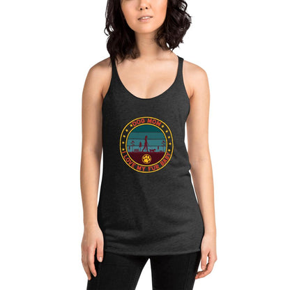 Dog Mom Vintage Racerback Tank