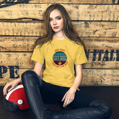 Dog Mom Vintage T-Shirt