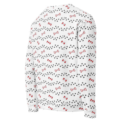 White Merry Christmas Paw Sweatshirt