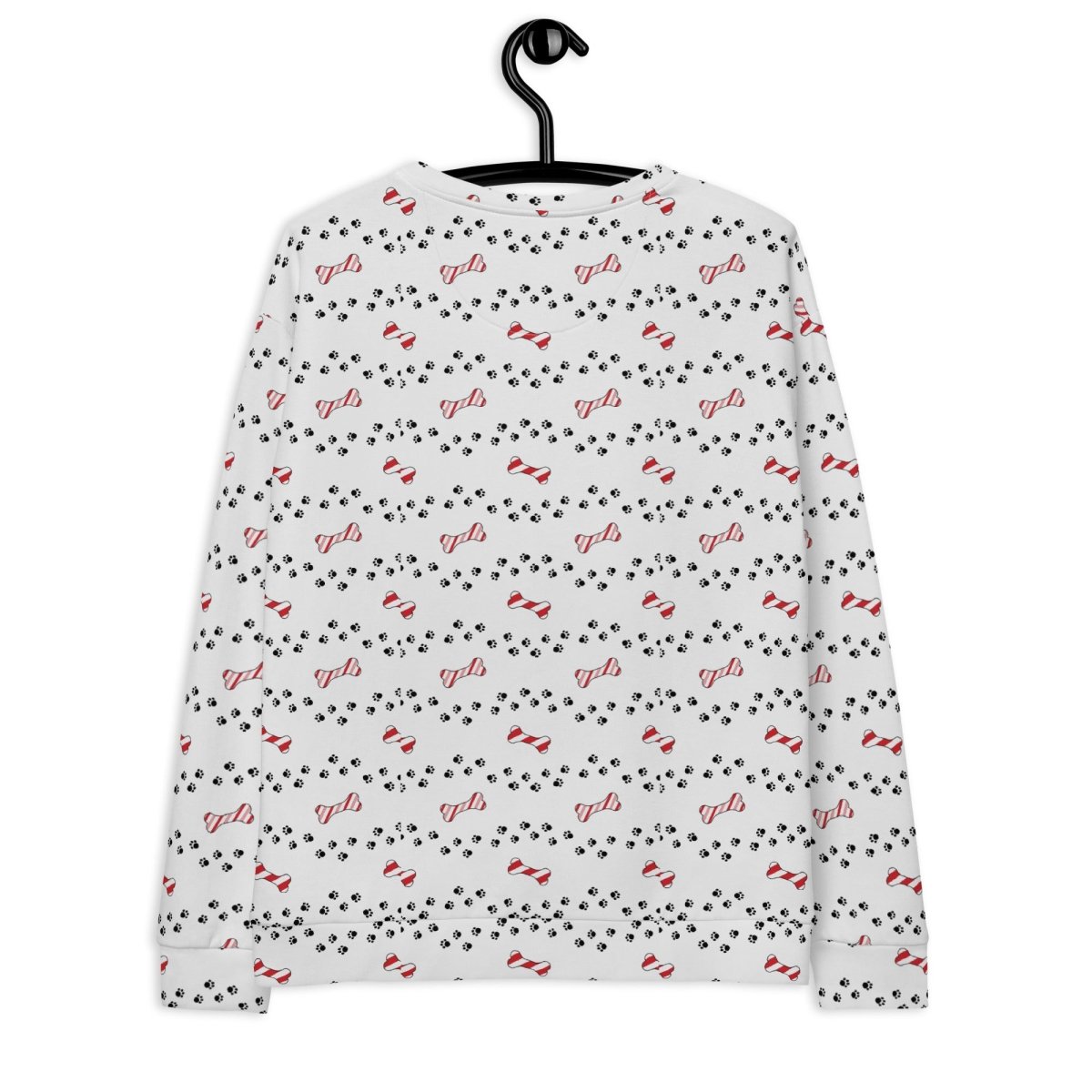 White Merry Christmas Paw Sweatshirt