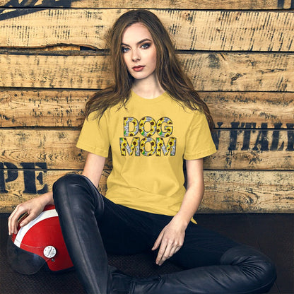 Yellow Sunflowers Dog Mom T-Shirt