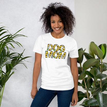 Yellow Sunflowers Dog Mom T-Shirt