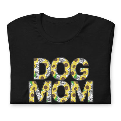 Yellow Sunflowers Dog Mom T-Shirt