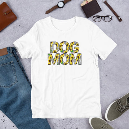 Yellow Sunflowers Dog Mom T-Shirt