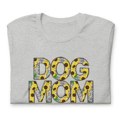 Yellow Sunflowers Dog Mom T-Shirt