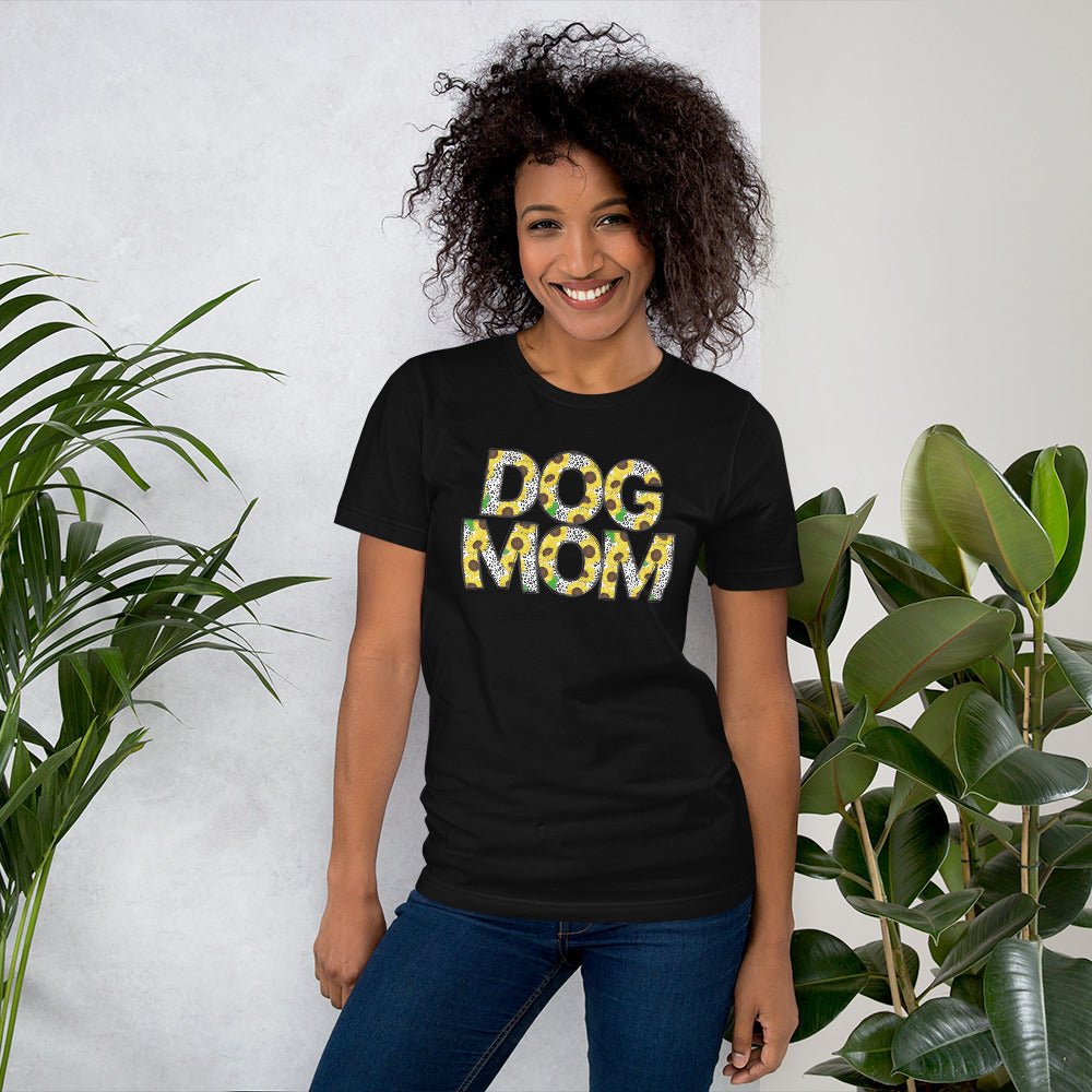 Yellow Sunflowers Dog Mom T-Shirt