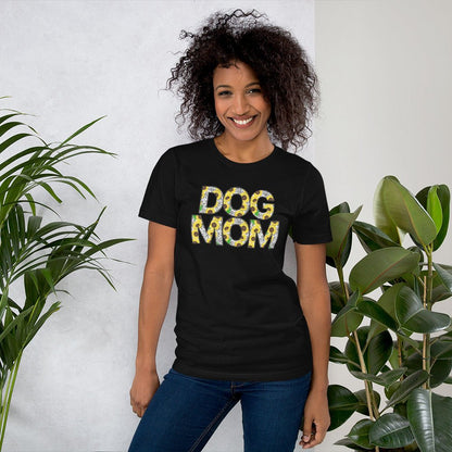 Yellow Sunflowers Dog Mom T-Shirt