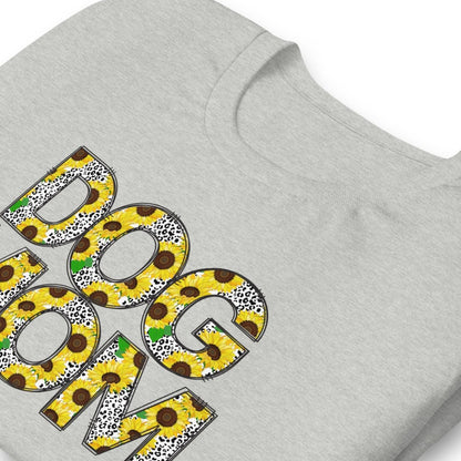 Yellow Sunflowers Dog Mom T-Shirt